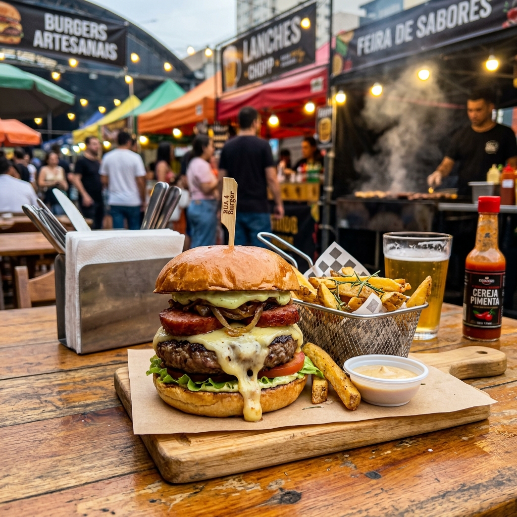 Guia Gastronômico: Os segredos da comida de rua que movem o bairro
